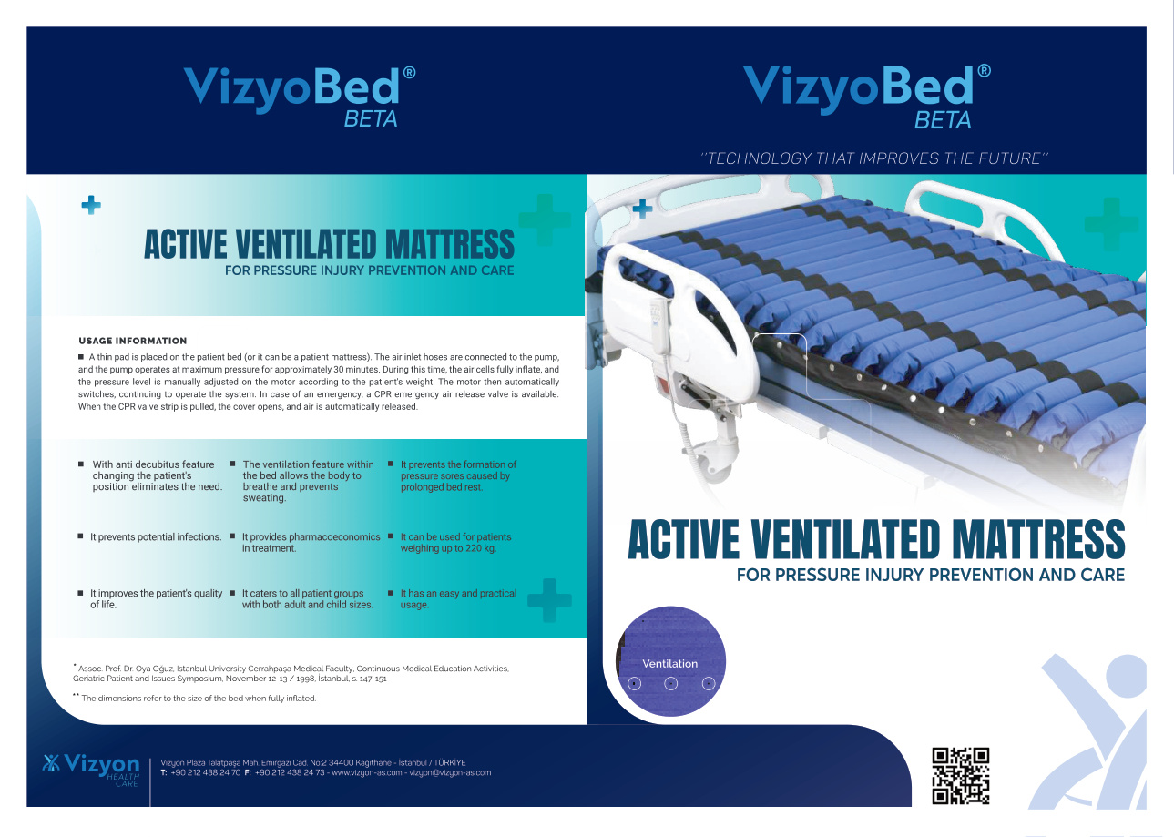 Антидекубитальный матрас VizyoBed BETA